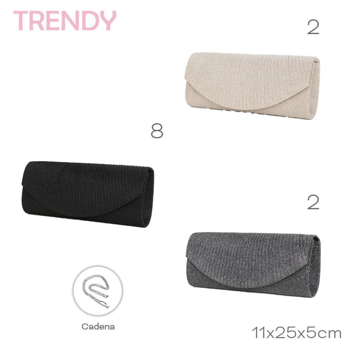 CARTERA DE FIESTA TRENDY